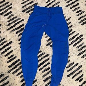 Dance Studio Mid-Rise Jogger Full Length Colour Cerulean Blue Size 6